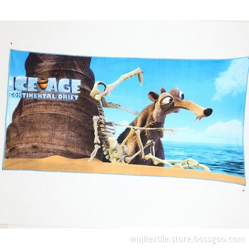 Microfiber Super Soft and Absorbent Beach Towel (WJ-B1011)